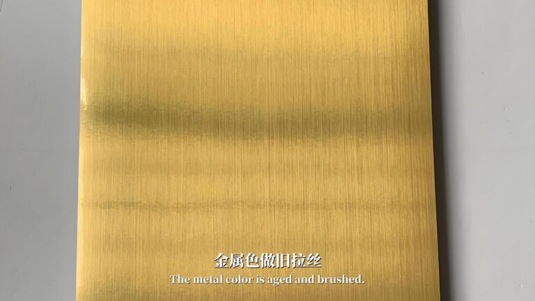 通过油漆制作金属漆拉丝
