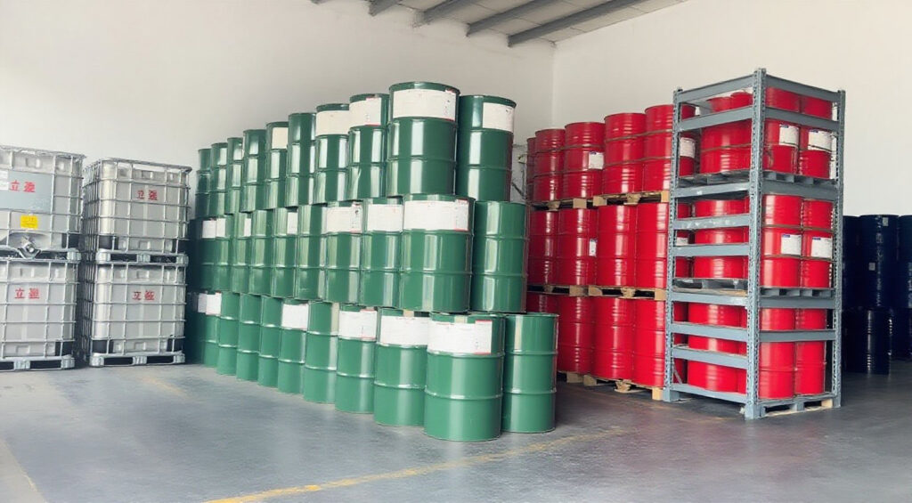恒辉涂料工厂仓库