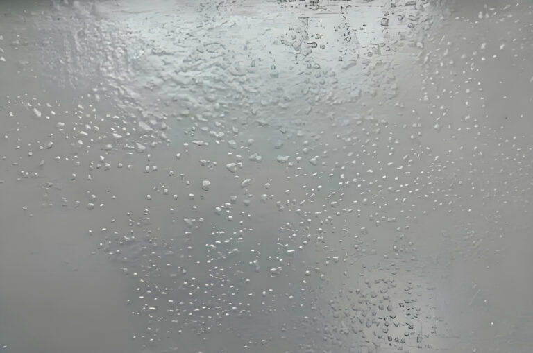 油漆起泡，漆面起痱子