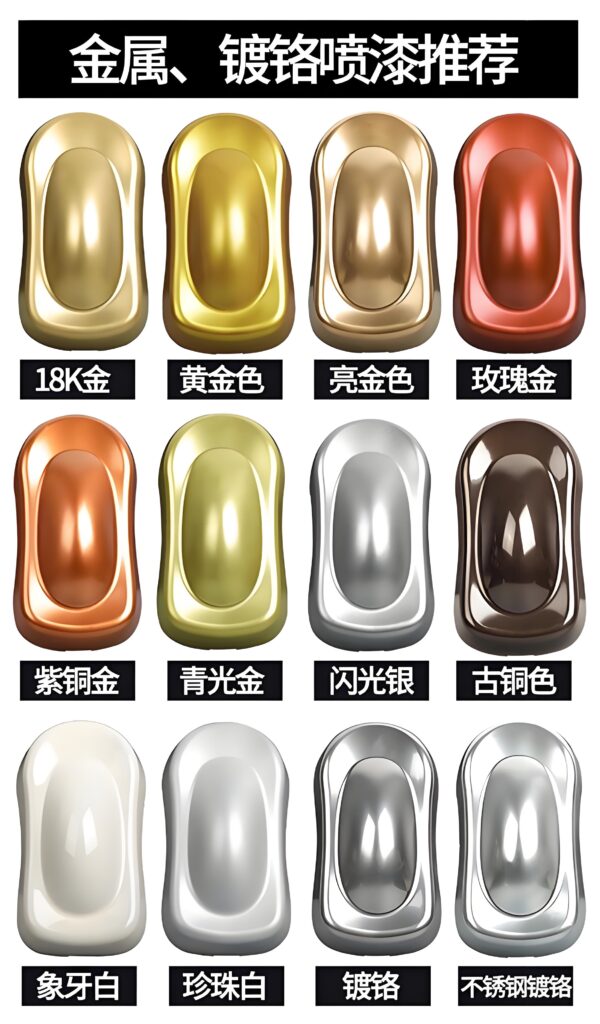 金属漆，镀铬喷涂，合金漆 ，汽车油漆涂料