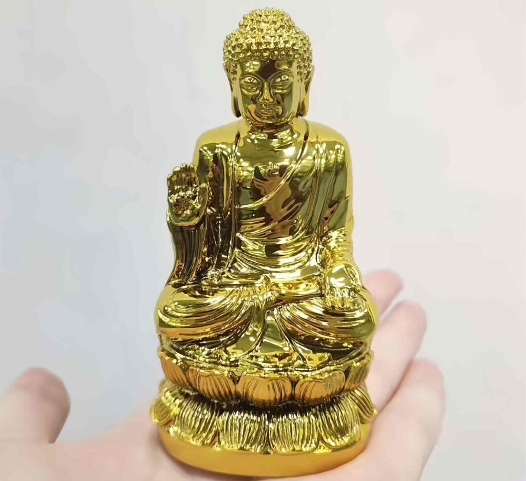 佛像电镀油漆，金属镀层