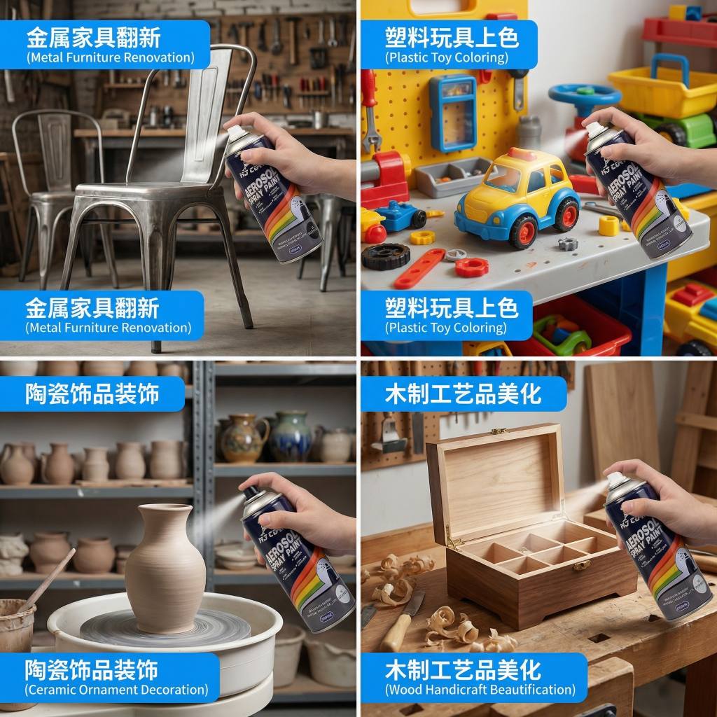 自喷涂漆的应用 领域