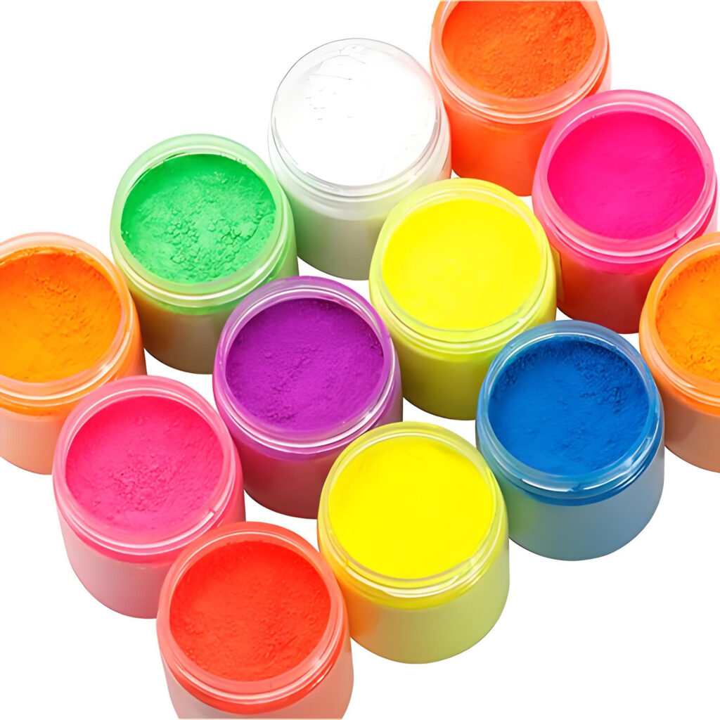 Coating color pigments, paint colors