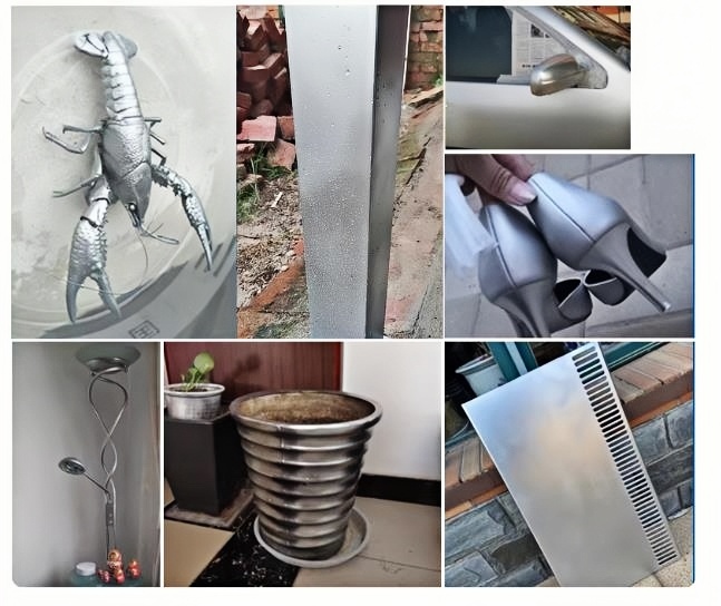 手工喷涂油漆实物 ，自喷涂罐装漆作品