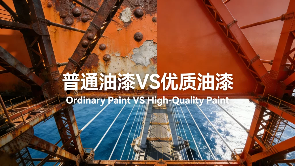 普通油漆与高品质油漆的区别