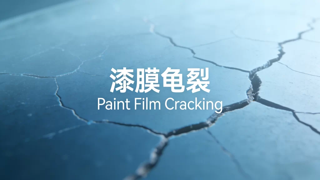 油漆涂层开裂，劣质油漆导致裂开