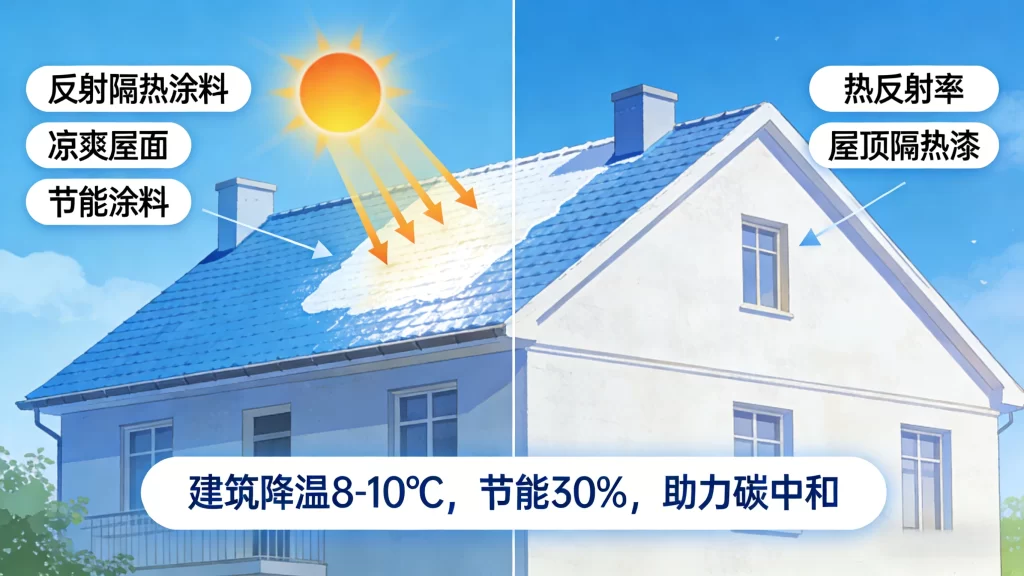 能降低建筑温度的油漆