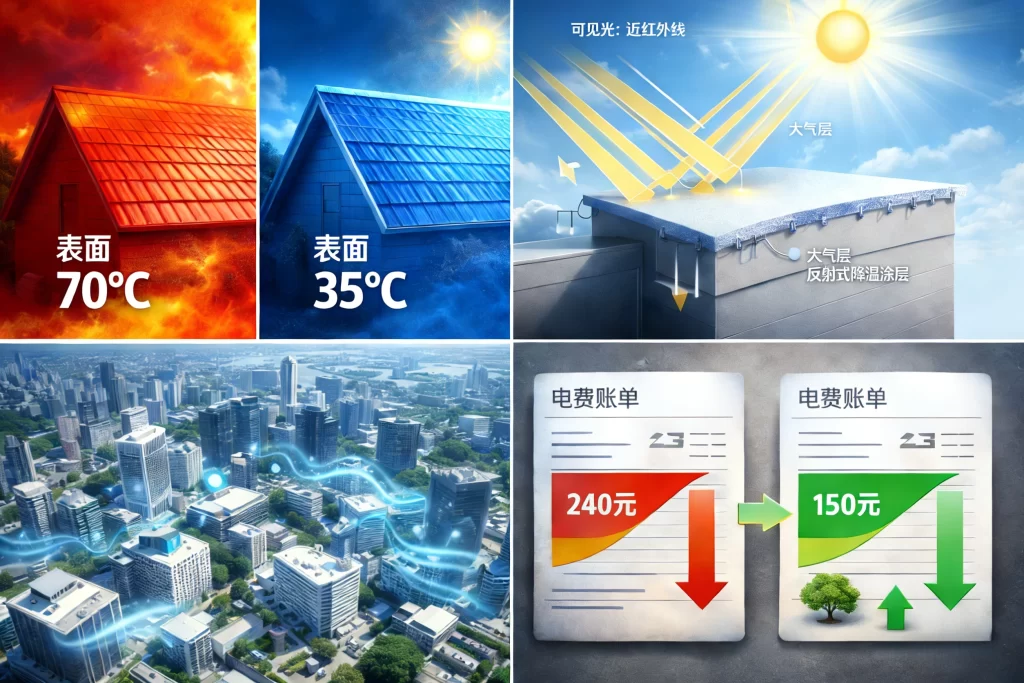 工业降温涂料的应用