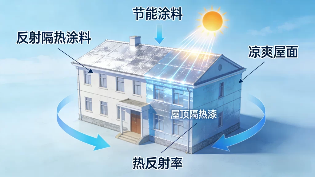 房屋建筑降温反射涂料