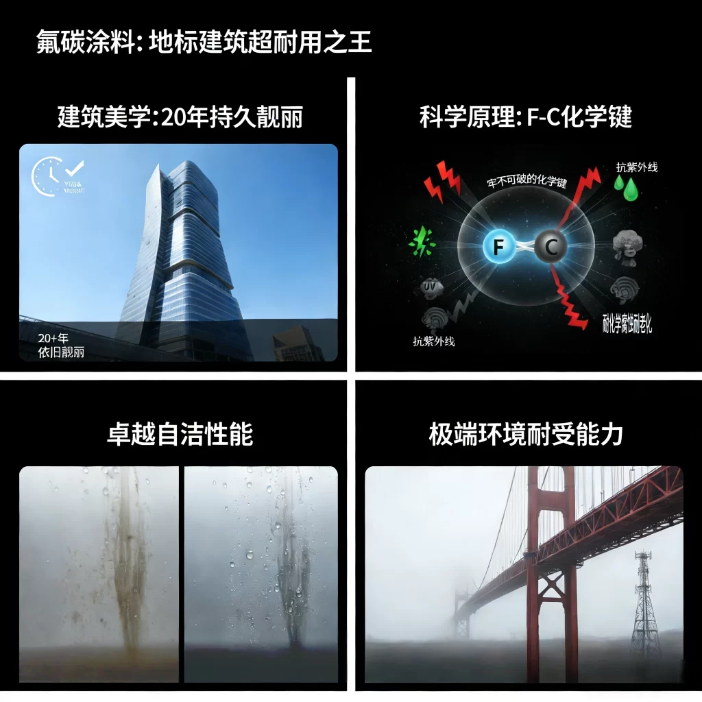 氟碳涂料的特点，工业氟碳漆