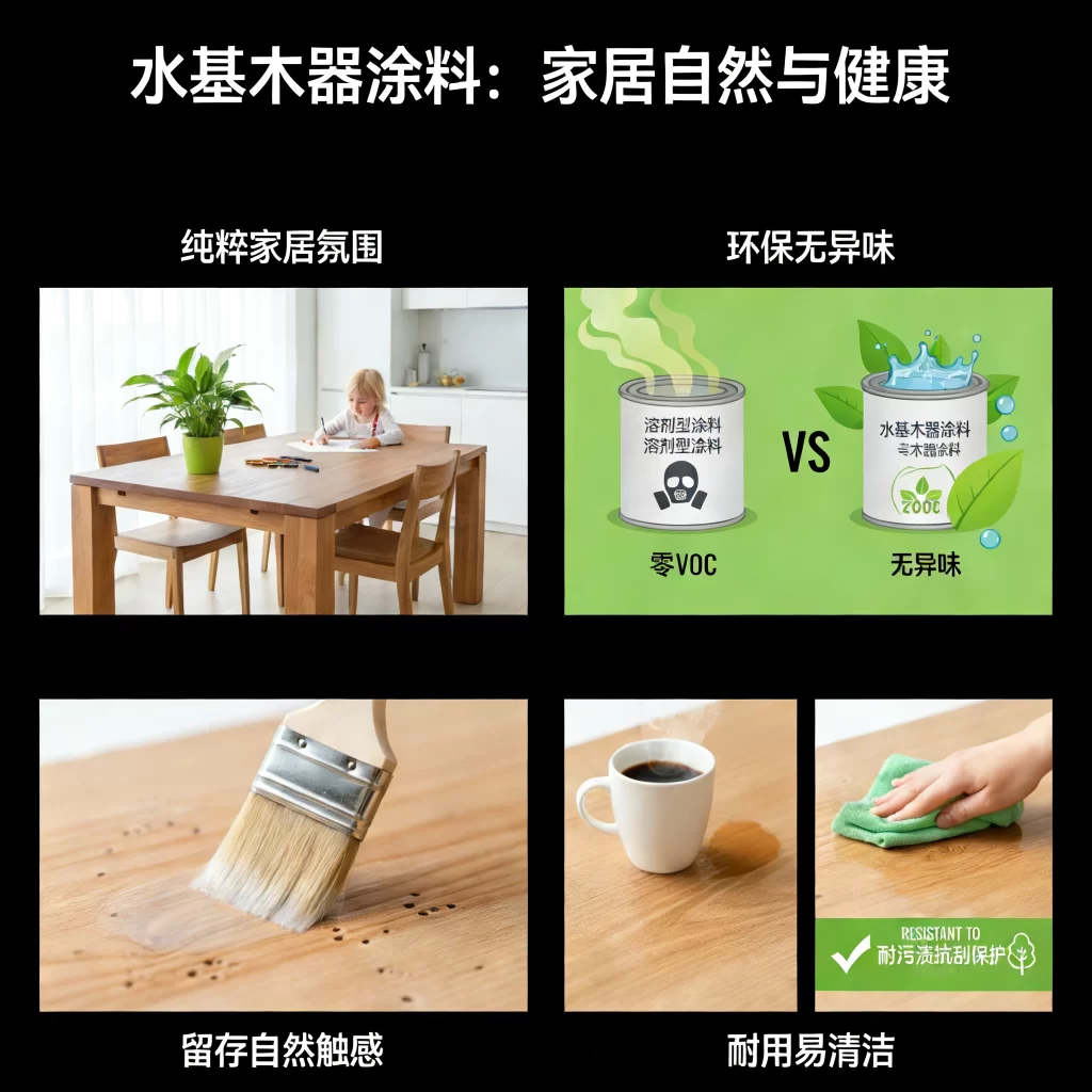 水基木器涂料，安全环保防污垢水性油漆