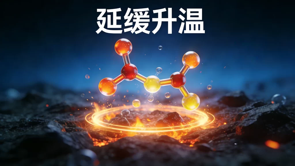 涂料分子可以延缓升温