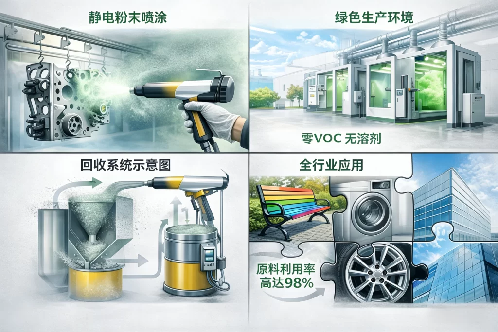 粉末涂料的应用