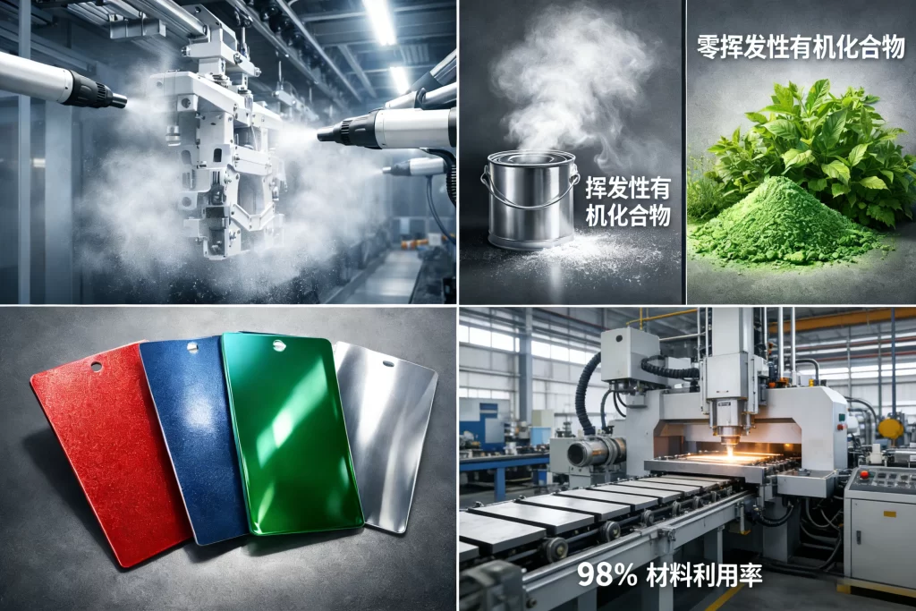 粉末涂料的特点