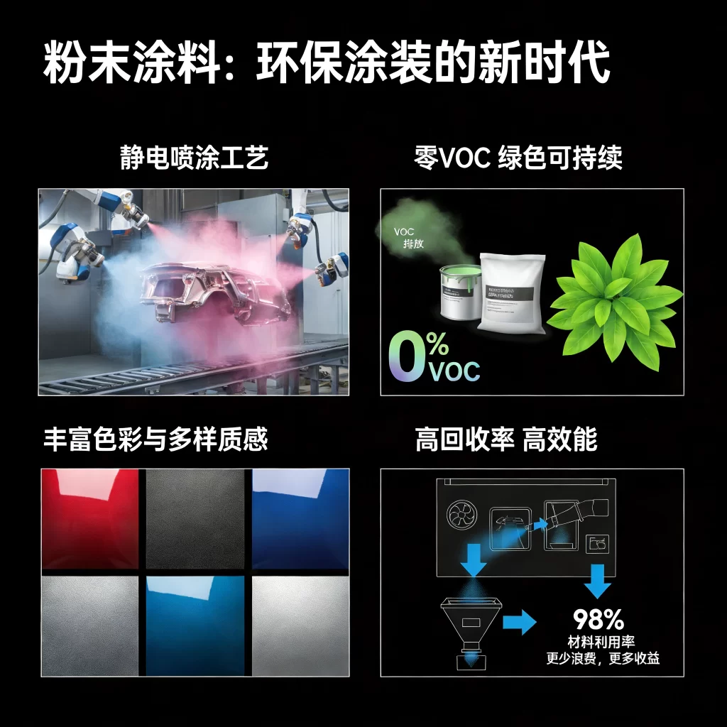 粉末涂料，环保涂装的新时代