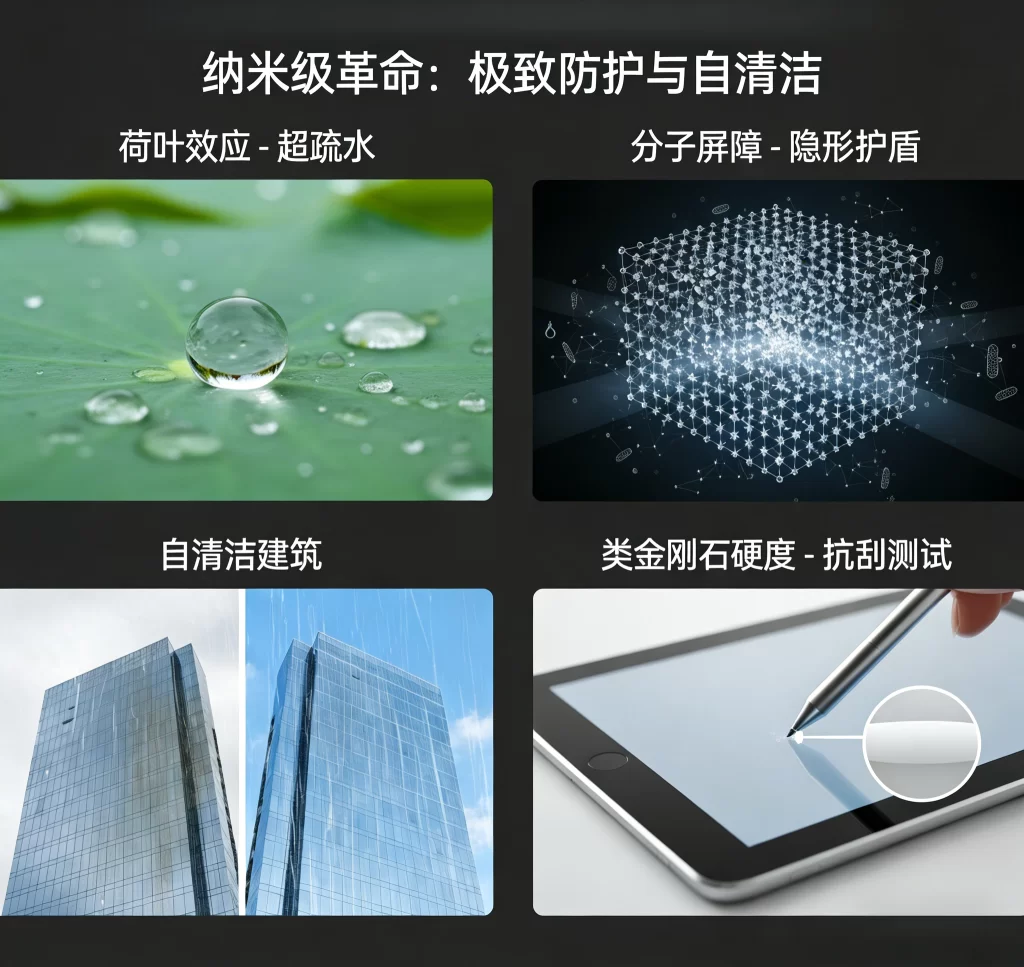 纳米保护涂层，极致防护与清洁