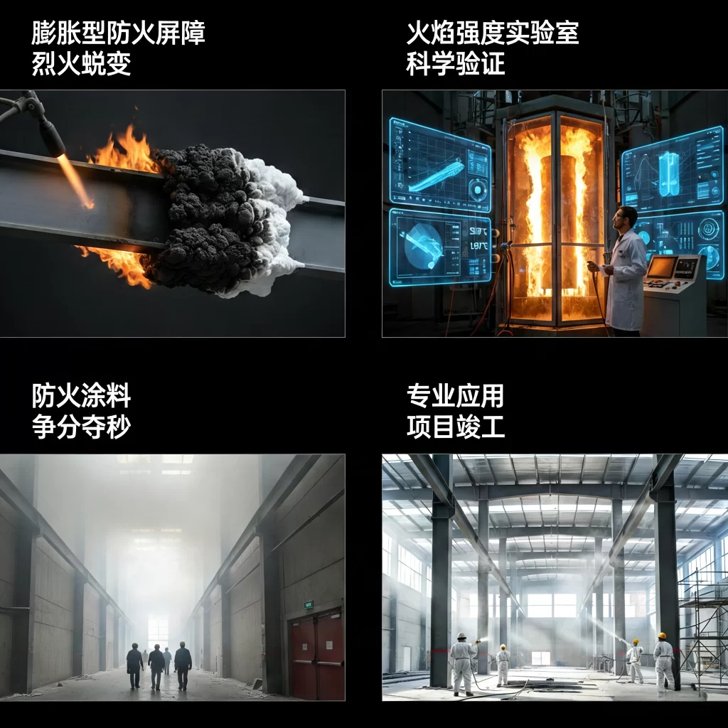 防火涂料应用，耐高温油漆，阻燃材料