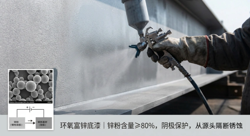工业底漆，环氧富锌底漆，工业油漆