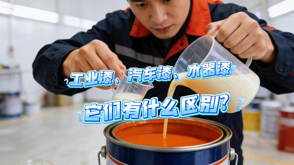 工业漆，木器漆，汽车漆它们有什么区别