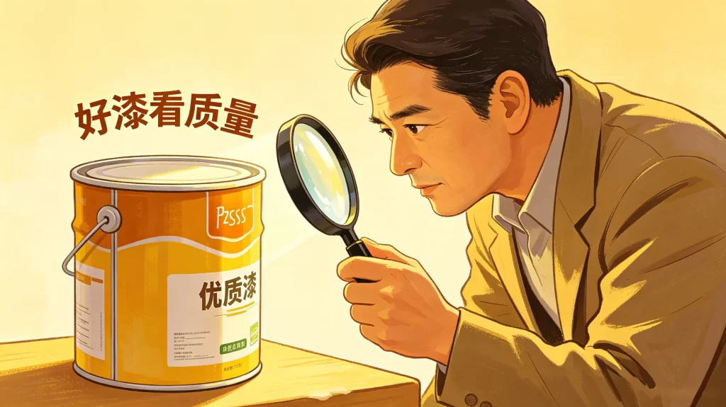 好漆看质量，优质漆，PZSSS涂料油漆