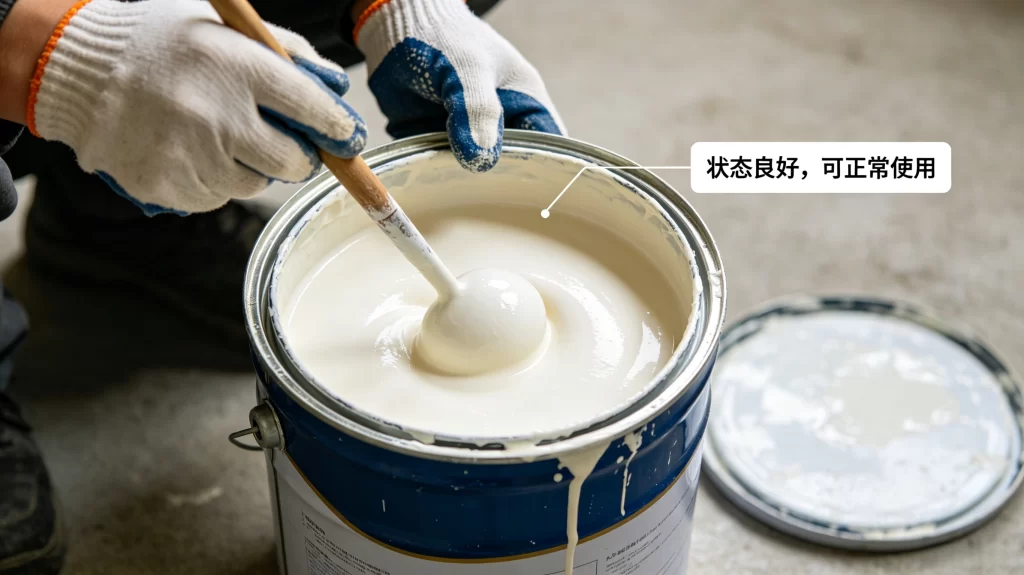 已过保质期的油漆如果状态良好，可正常使用