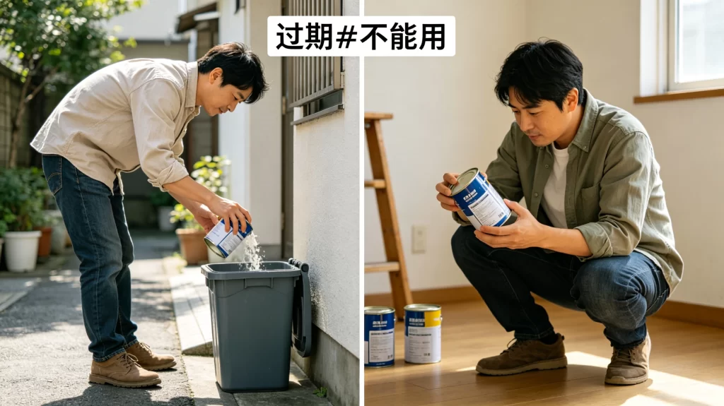 涂料油漆过期不等于不能用，油漆过保质期怎么办？