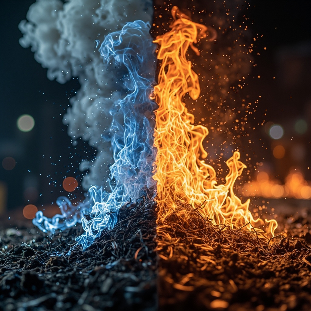 防火涂料工程深度:烃类火(UL 1709/1100°C/5min)与纤维素火(ISO 834)的升温-流程图