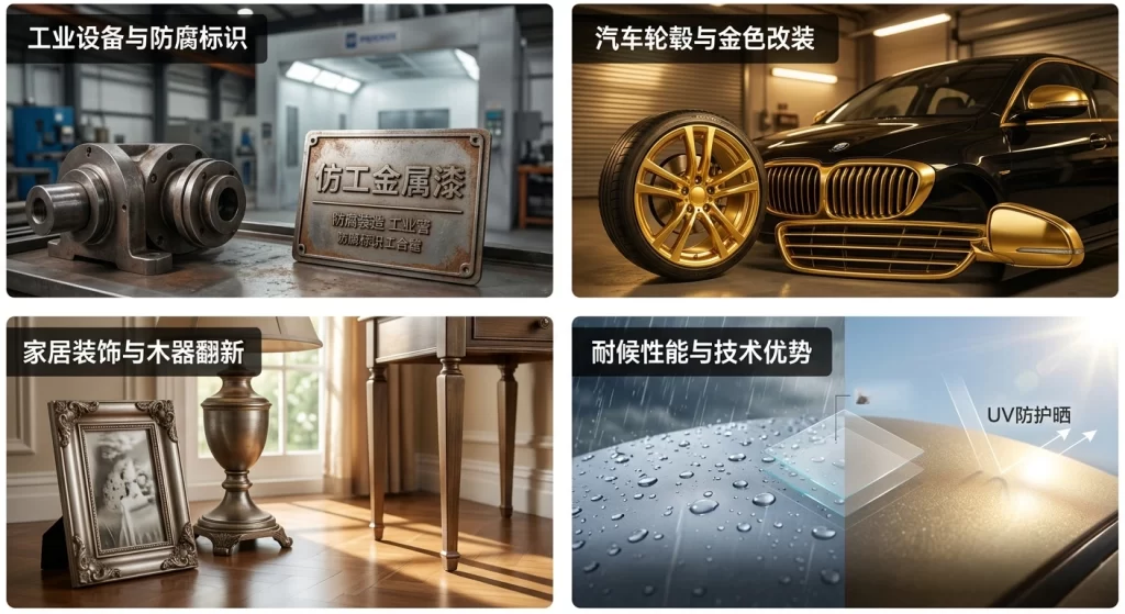 工业油漆，金属涂料