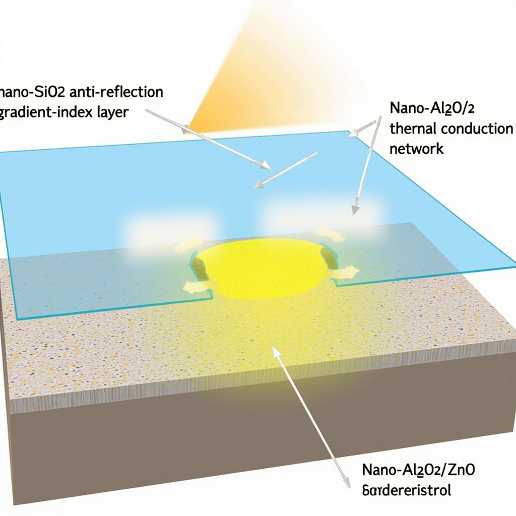 LED Lights High-Transmittance Heat-Dissipating Nano Paint: From Photon Managemen