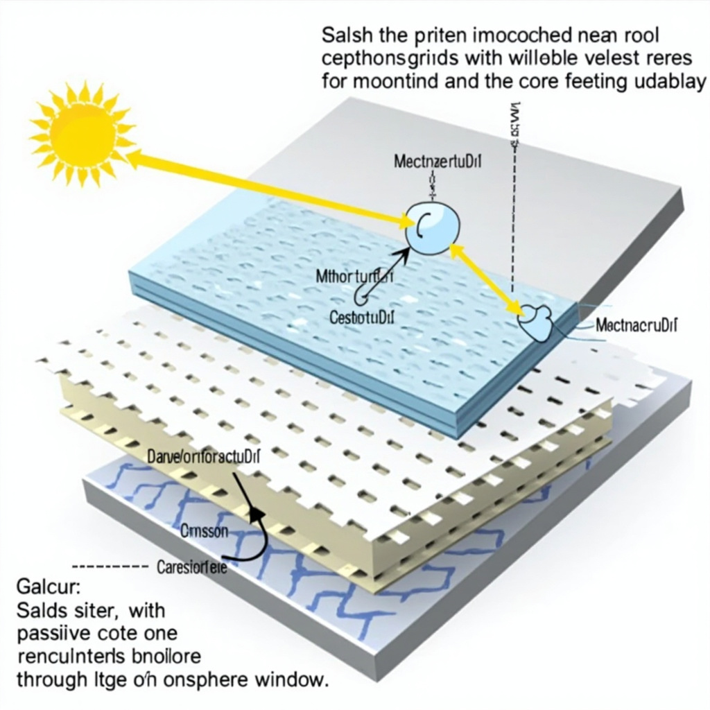Metal Roof Leak-Proof Heat-Reflective Nano Coating: From Solar Thermal Managemen