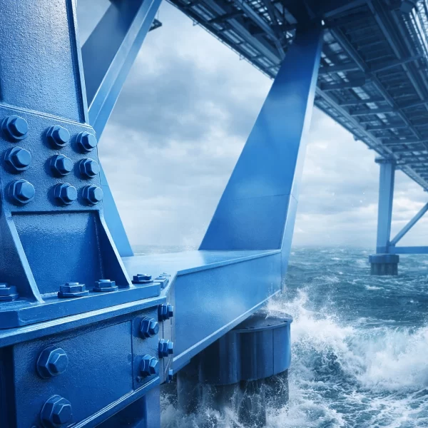 海边防腐工程, 港口机械, 钢结构涂装, C5防腐等级, 实景案例